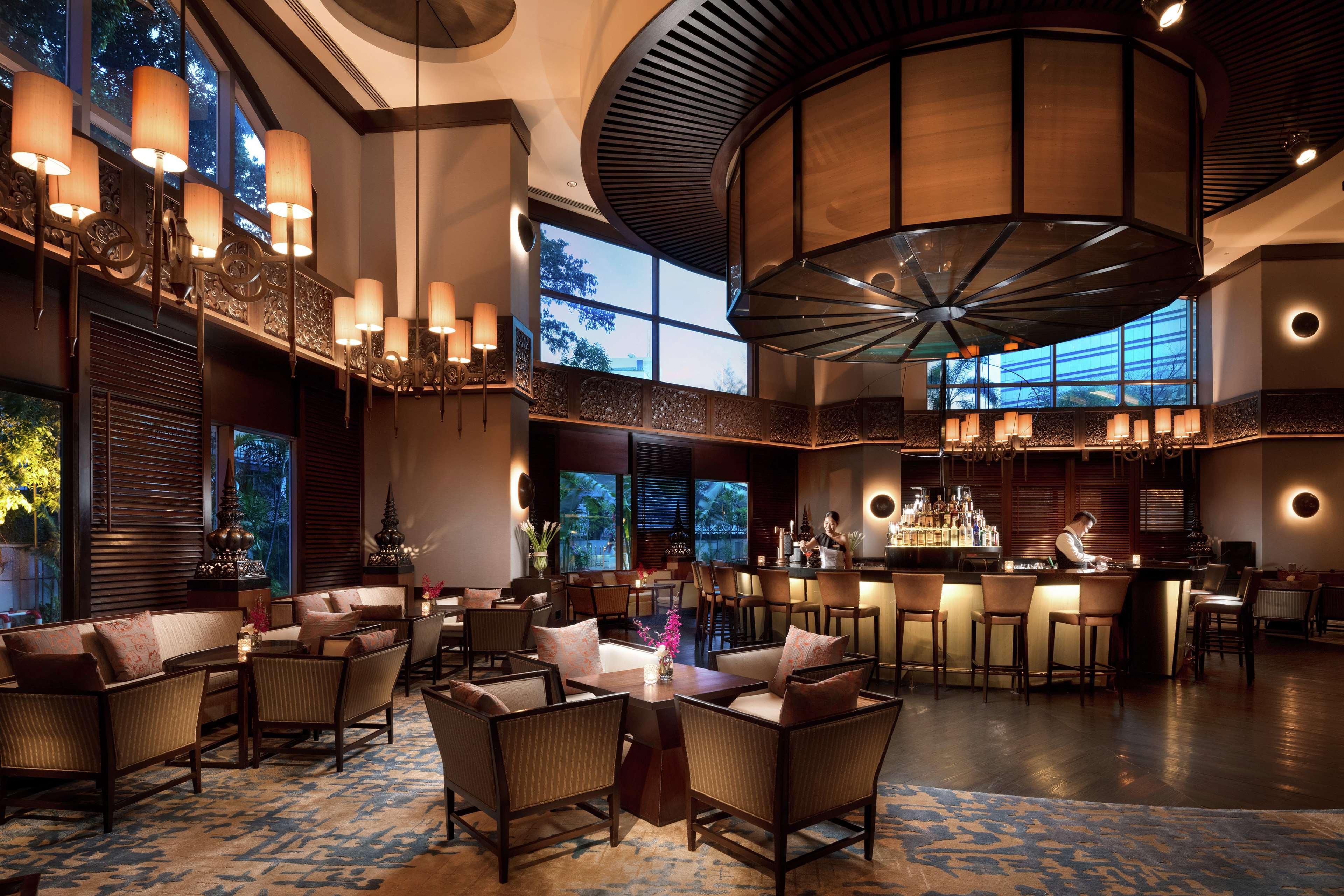Conrad Bangkok Otel Dış mekan fotoğraf The Bar